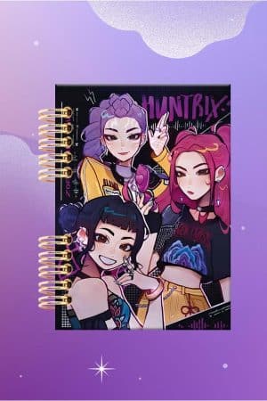 Cuaderno Espiralado - Demon Hunters -  Huntrix 3