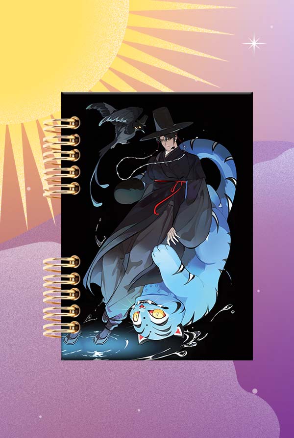Cuaderno Espiralado - Demon Hunters - Derpy Tiger 2