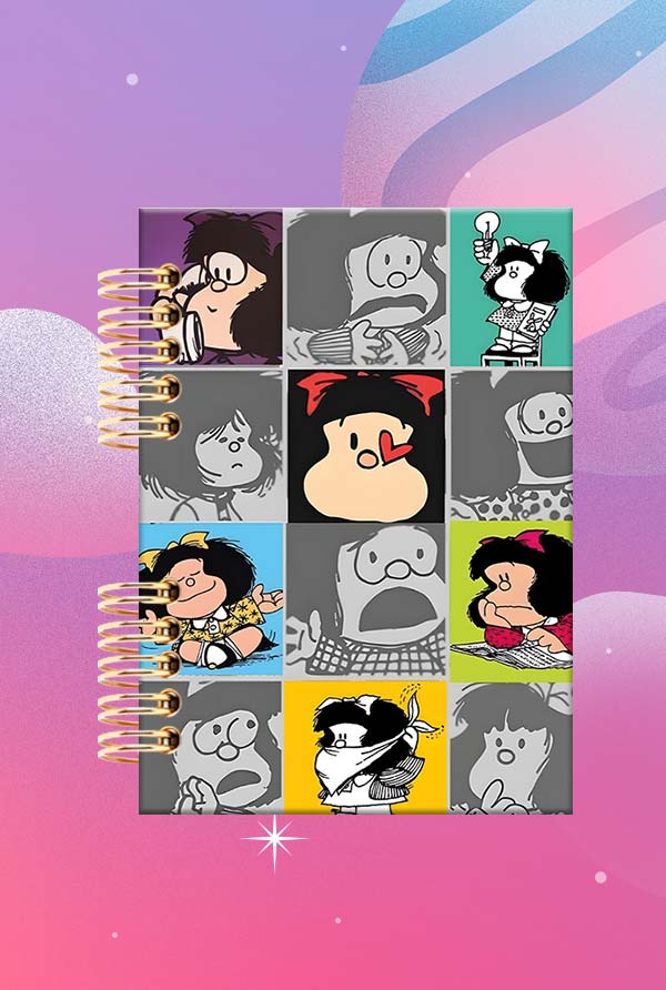 Cuaderno Espiralado - Quino - Mafalda