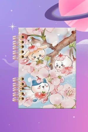 Cuaderno Espiralado - Chiikawa - Cerezos