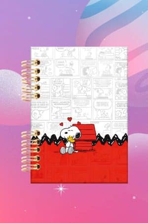 Cuaderno Espiralado - Snoopy - Enamorado