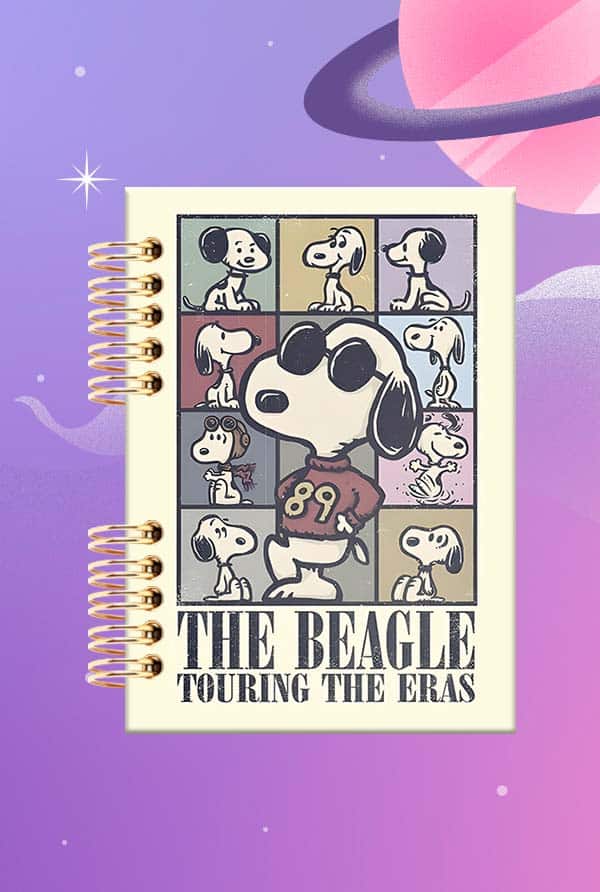 Cuaderno Espiralado - Snoopy - The Beagle