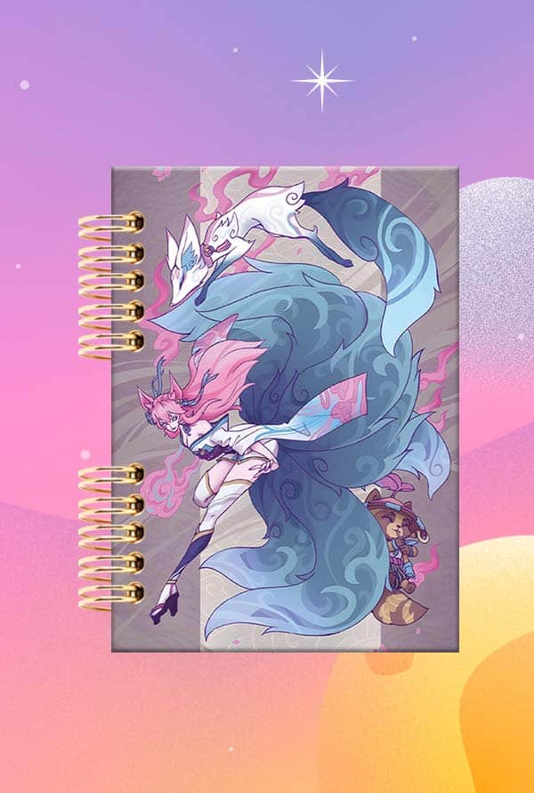 Cuaderno Espiralado - LOL -Flor Espiritual