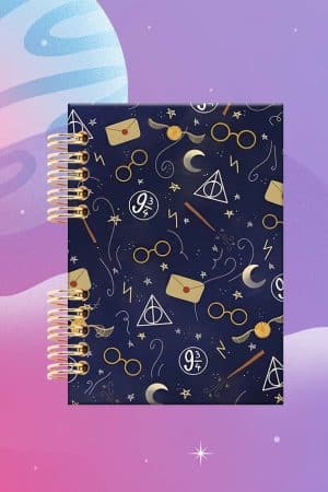 Cuaderno Espiralado - Harry Potter - iconos