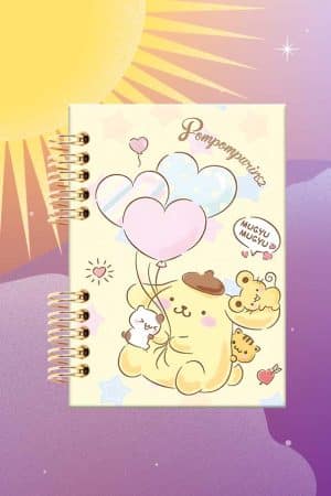 Cuaderno Espiralado - Sanrio - Pompompurin