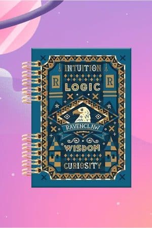Cuaderno Espiralado - Harry Potter - Casa Ravenclaw