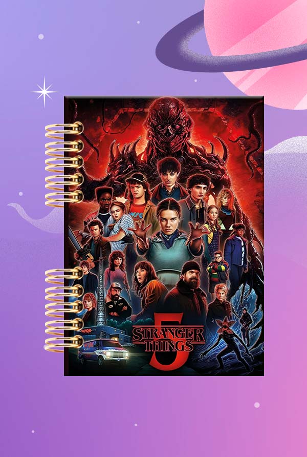 Cuaderno Espiralado - Stranger Things - Personage