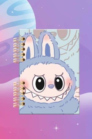Cuaderno Espiralado - Labubu - Azul