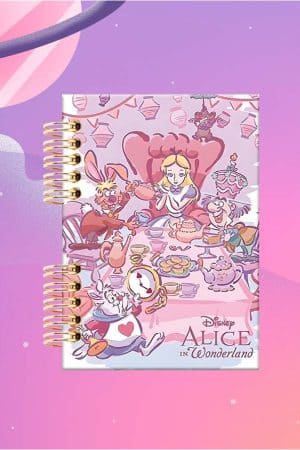 Cuaderno Espiralado - Alicia - Loco Te