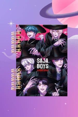 Cuaderno Espiralado - Demon Hunters - Saja Boys 2