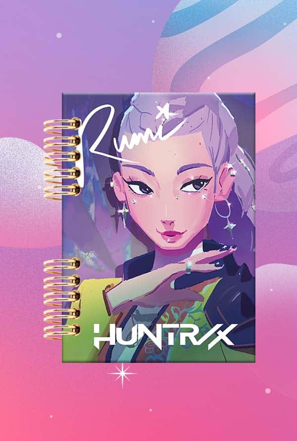 Cuaderno Espiralado - Demon Hunters - Rumi