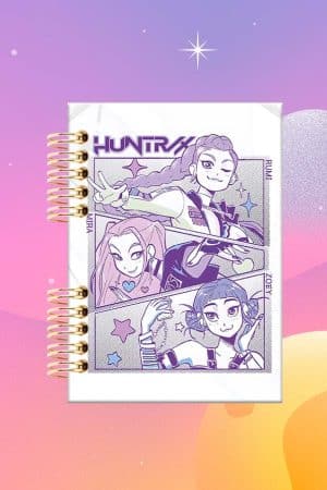 Cuaderno Espiralado - Demon Hunters - Huntrix