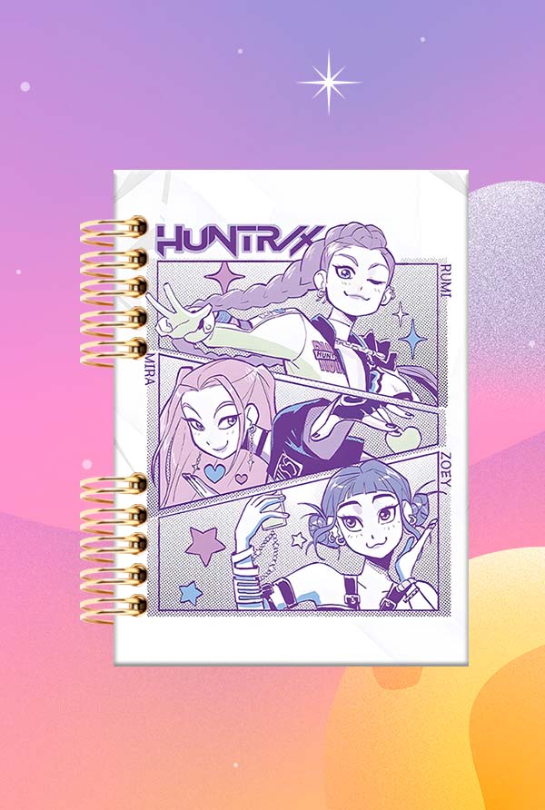 Cuaderno Espiralado - Demon Hunters - Huntrix