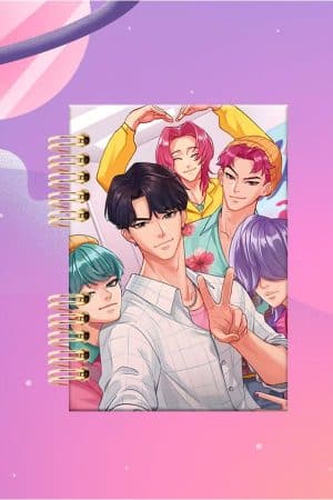Cuaderno Espiralado - Demon Hunters - Saja Boys