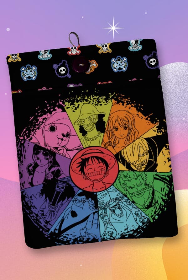 Funda Literaria <br> One Piece Calaveras