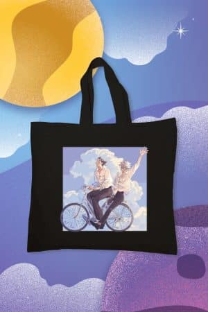 Totebag - Satoru Gojo y Suguru Geto bicicleta (TTB)