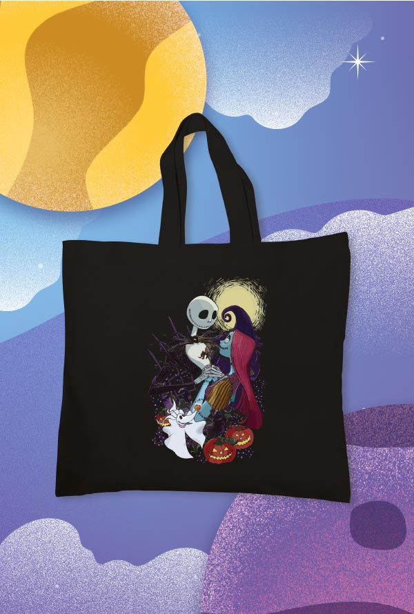 Totebag - Jack, Sally y Zero (TTB)