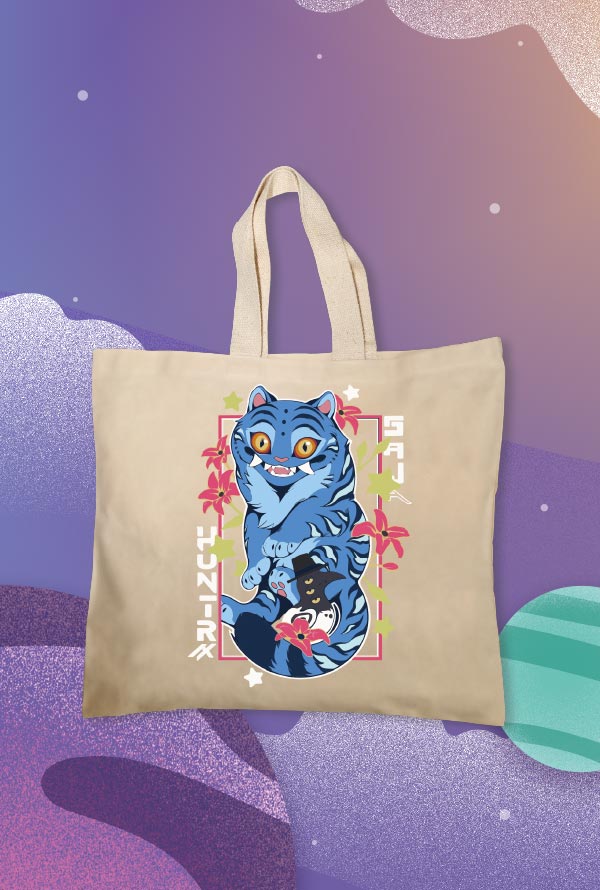 Totebag - Huntrix Derpy Tiger (TTW)