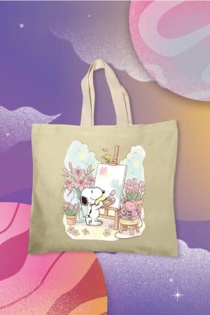 Totebag - Snoopy maquina de escribir (TTW)