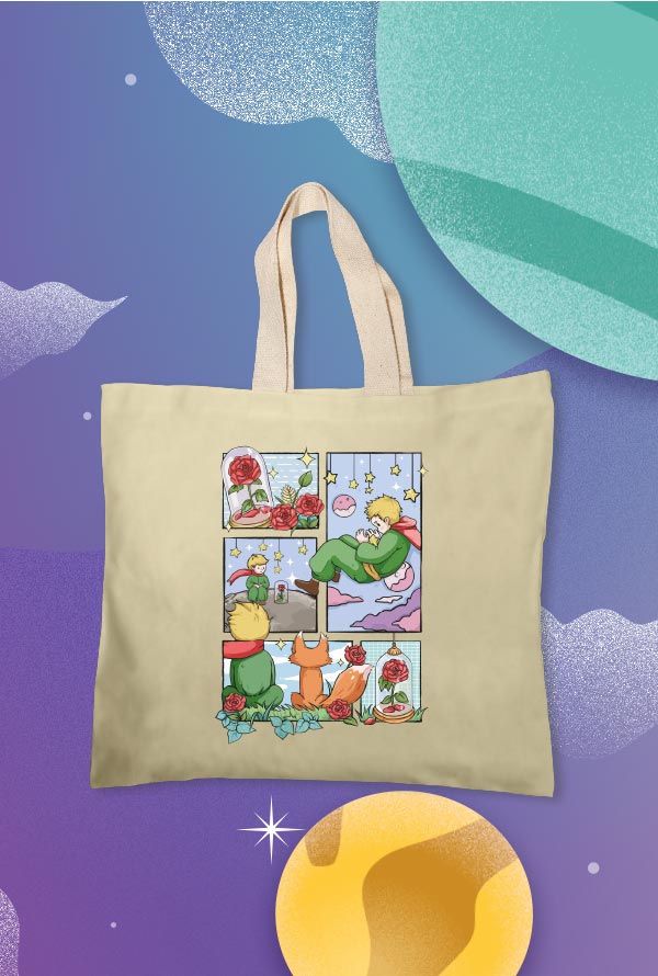 Totebag - El Principito Viñetas (TTW)