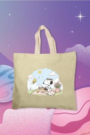Totebag - Snoopy maquina de escribir (TTW)
