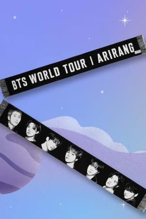 BTS · Merchandising del World Tour - Arirang - Bufanda Slogan con fotos (2026)