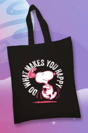 Totebags, Snoopy, Do What makes you Happy (TTB)