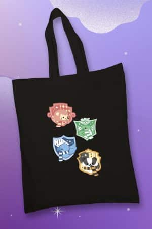 Totebag, Harry Potter Escudis mascotas casas Hogwarts (TTB)