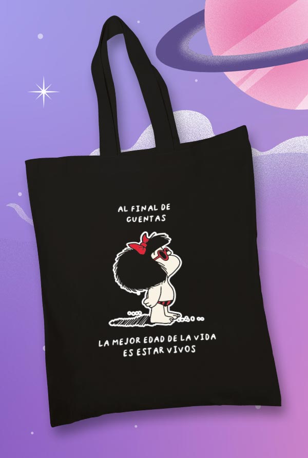 Totebag, Mafalda Estar vivos (TTB)