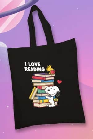 Totebag, Snoopy Life´s I Love Reading (TTB)