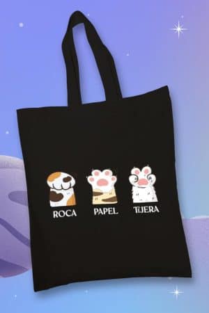Totebag, Roca, Papel, Tijera gatuna (TTB)