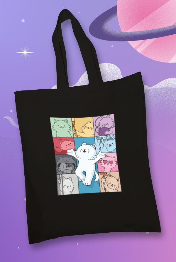 Totebag, Taylor Swift Eras tour cat version (TTB)