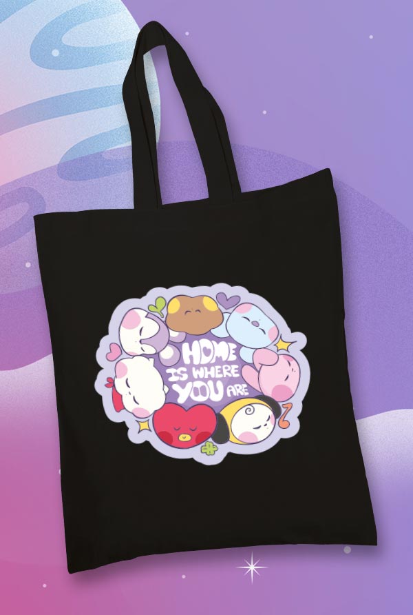 Totebag BTS Home is where you are (TTB)