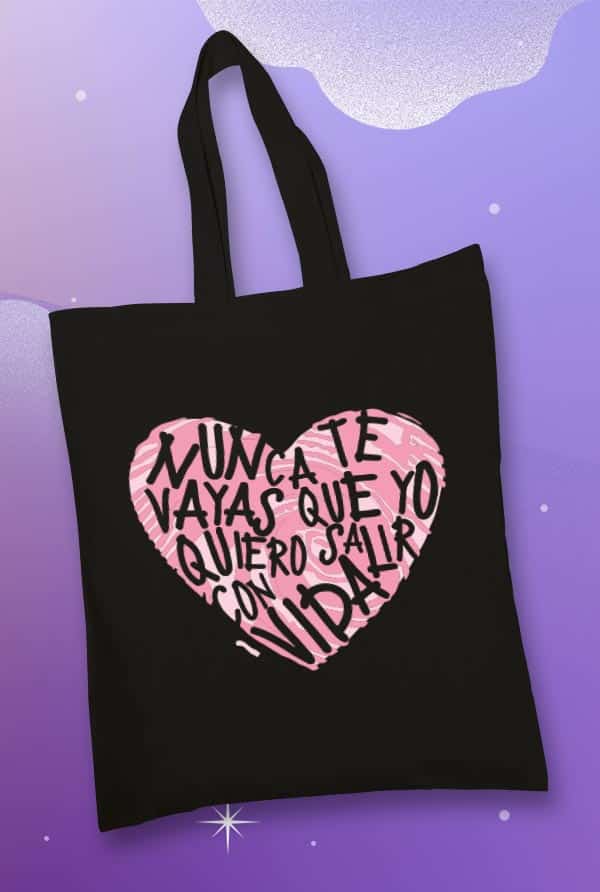 Totebag Morat, Salir con Vida (TTB)