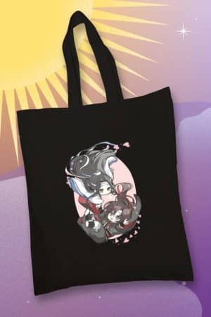 Totebag  Lan Wangji y Wei Wuxian Chibi (TTB)