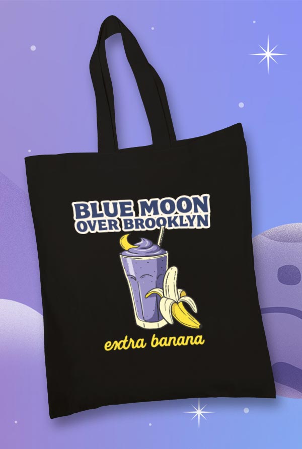 Totebag Heated Rivalry Blue Moon Over Brooklyn (TTB)